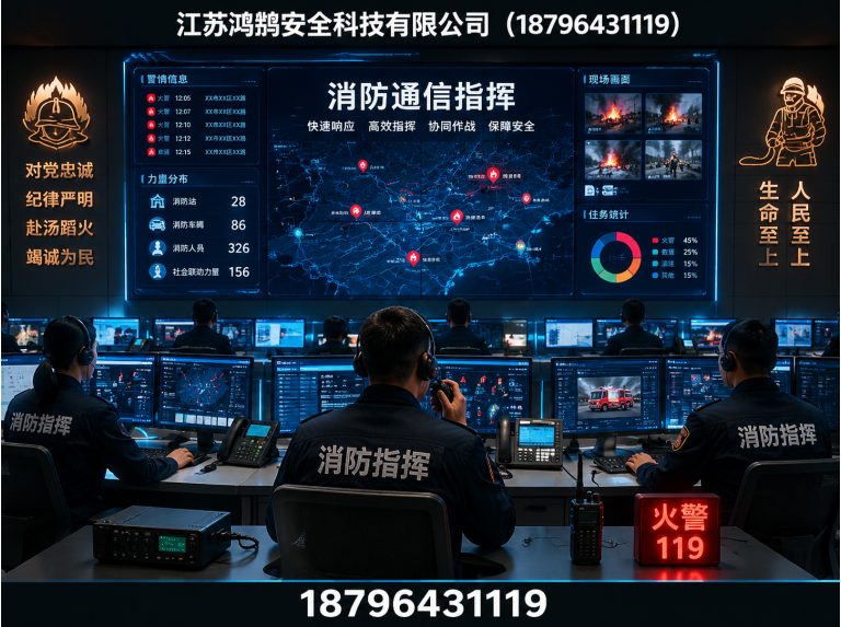 重庆智慧消防系统展示图